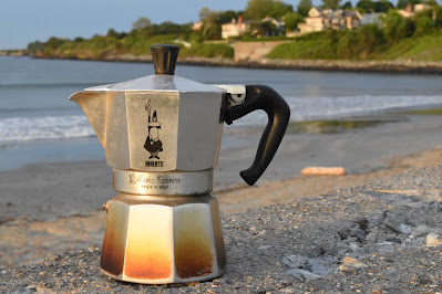 Famous Stove-Top Espresso Maker - At the beach