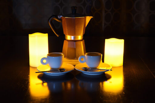 Italian Coffee Culture Lavazza - At Night