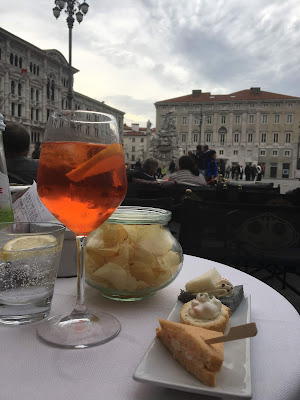 Things to do in Trieste Italy -  Aperol Spritz