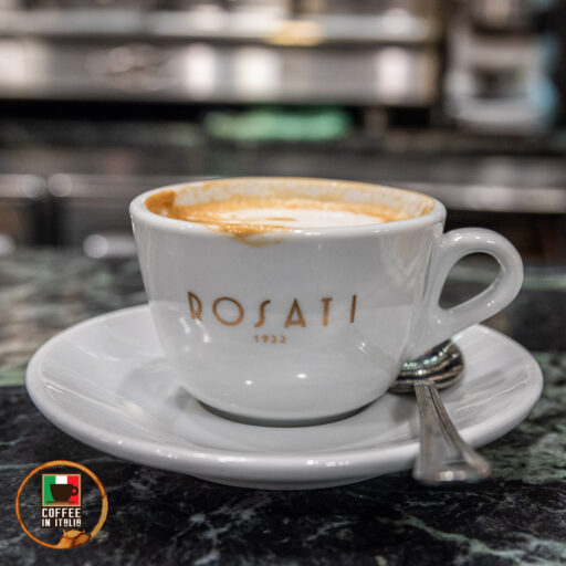 Coffee Near Piazza Del Popolo At Bar Rosati - Cappuccino