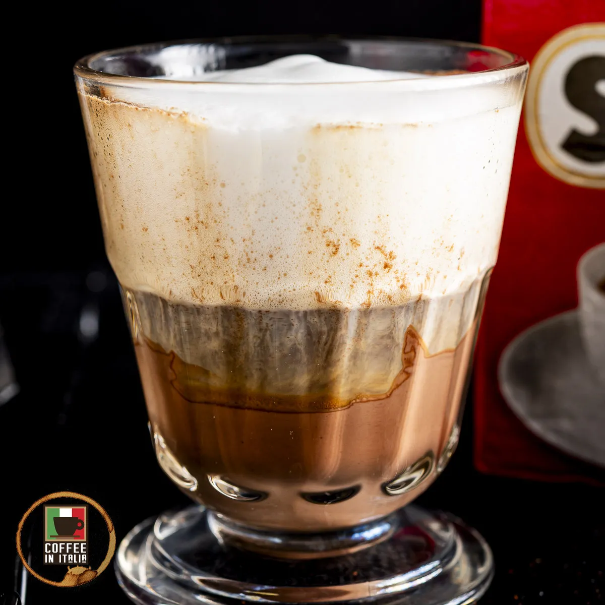 Bicerin Coffee Recipe - 3 (messy) Layers