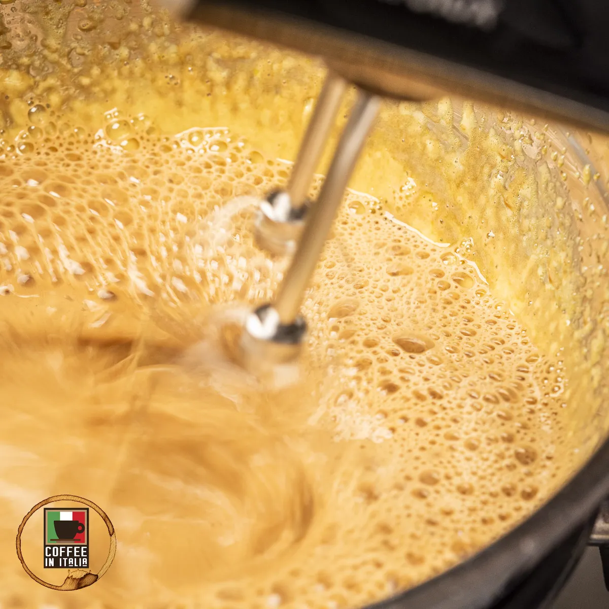 Zabaione al Caffè - Whip Zabaione and Coffee