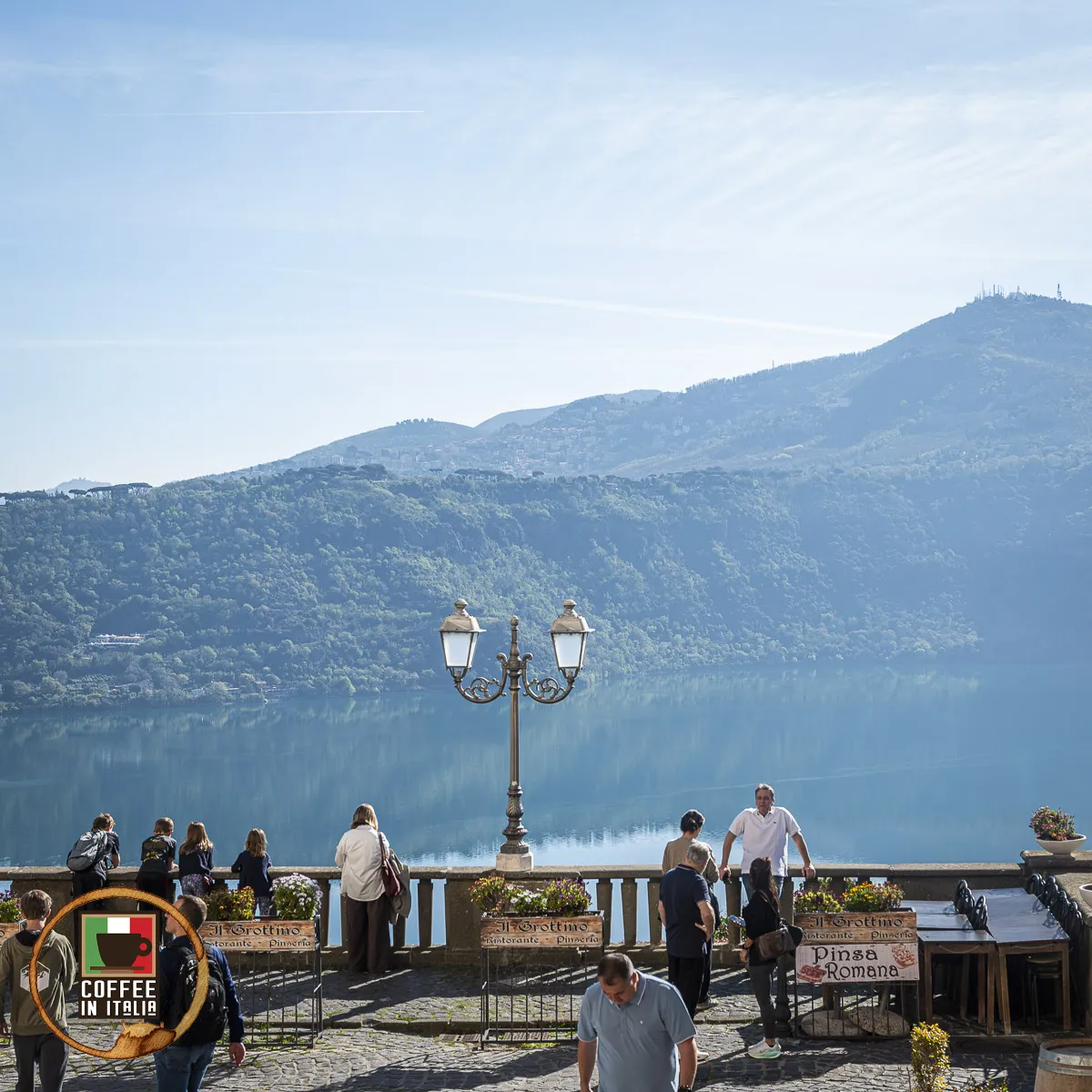 Coffee In Castel Gandolfo - Amazing Views