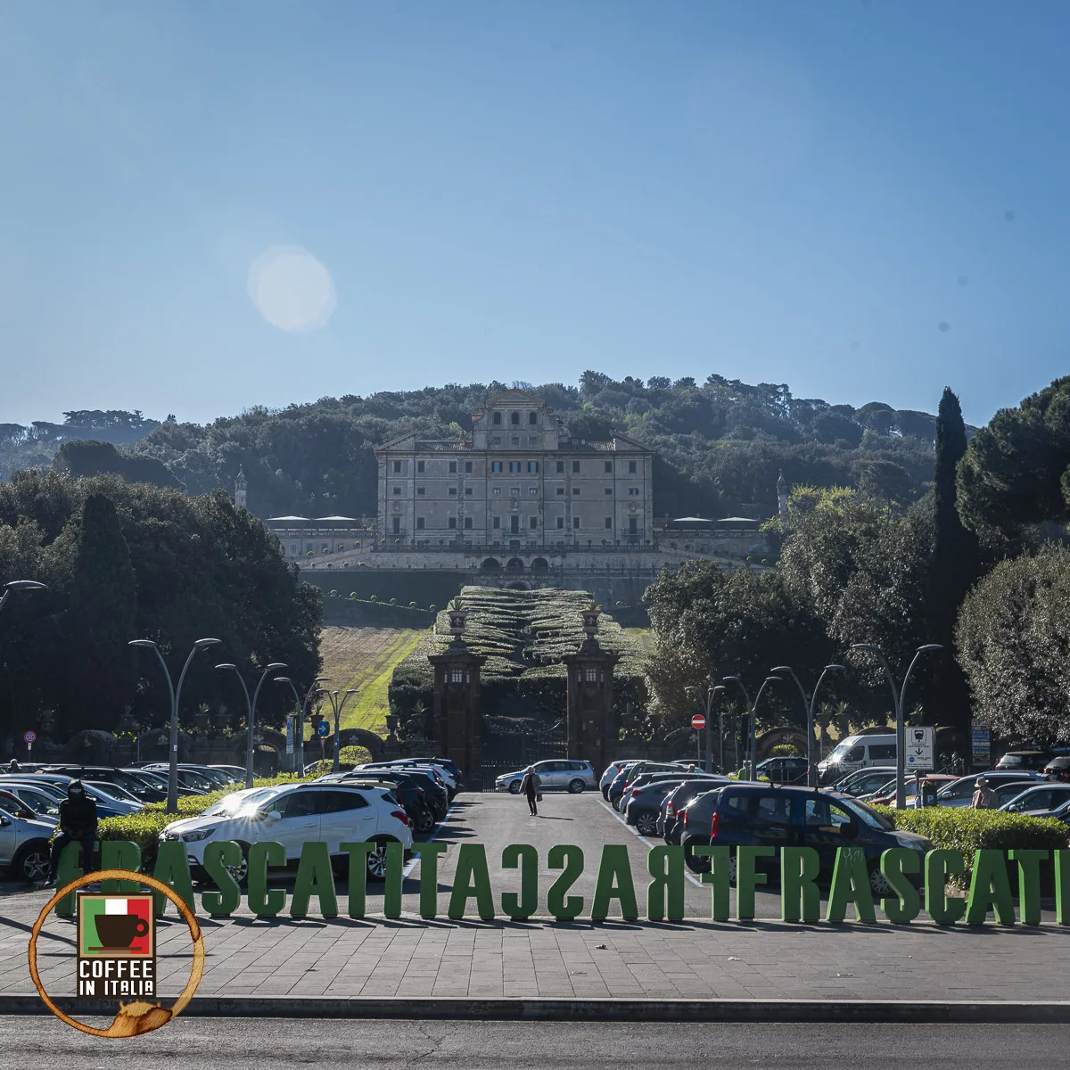 Coffee In Frascati - The Town